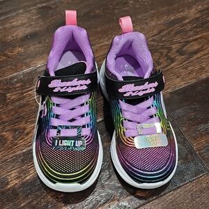 Skechers Kids' Multicolor Light-Up Sneakers